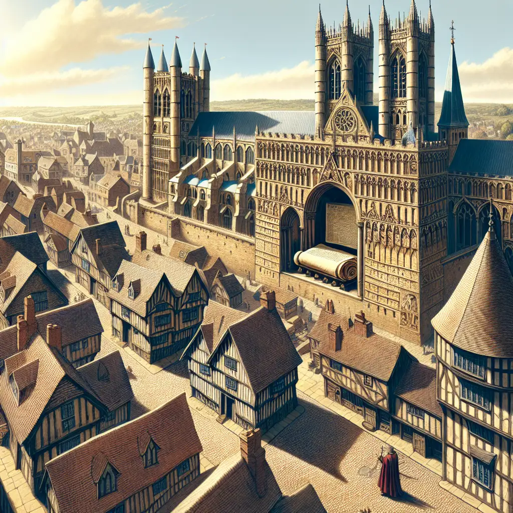 Welke stad in Engeland is beroemd om de Magna Carta?