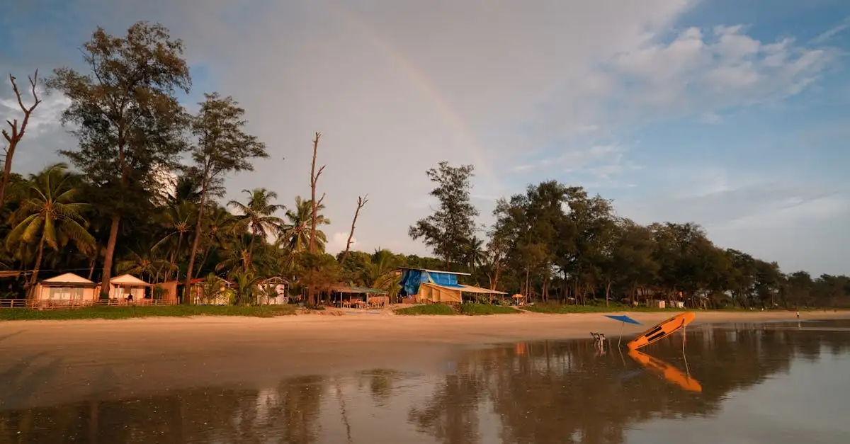Welke stranden in Thailand hebben turquoise water?