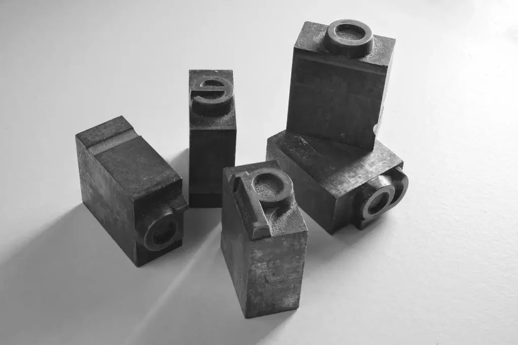 Welke uitvinding van Gutenberg veranderde de boekdrukkunst?