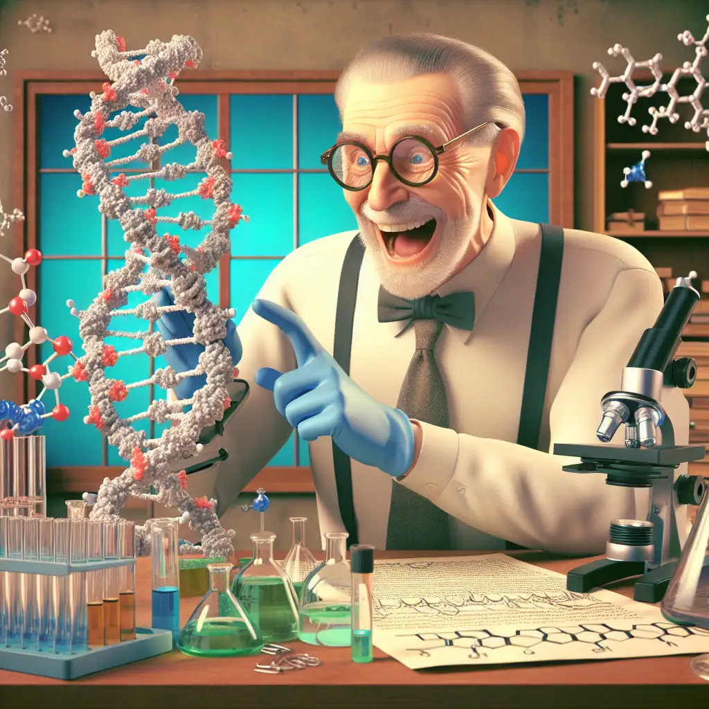 Wie ontdekte de structuur van eiwitten, Linus Pauling?