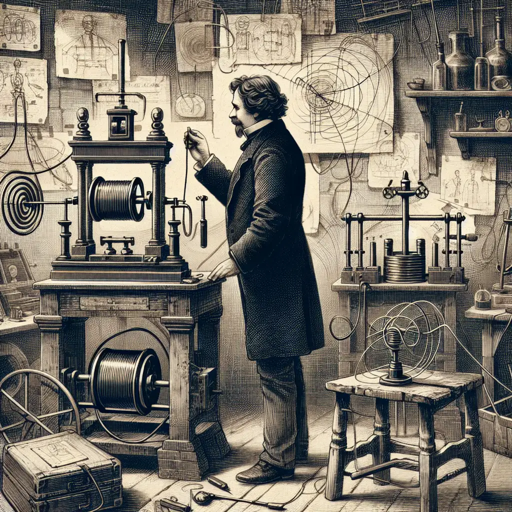 Wie ontdekte elektromagnetische inductie: Michael Faraday?
