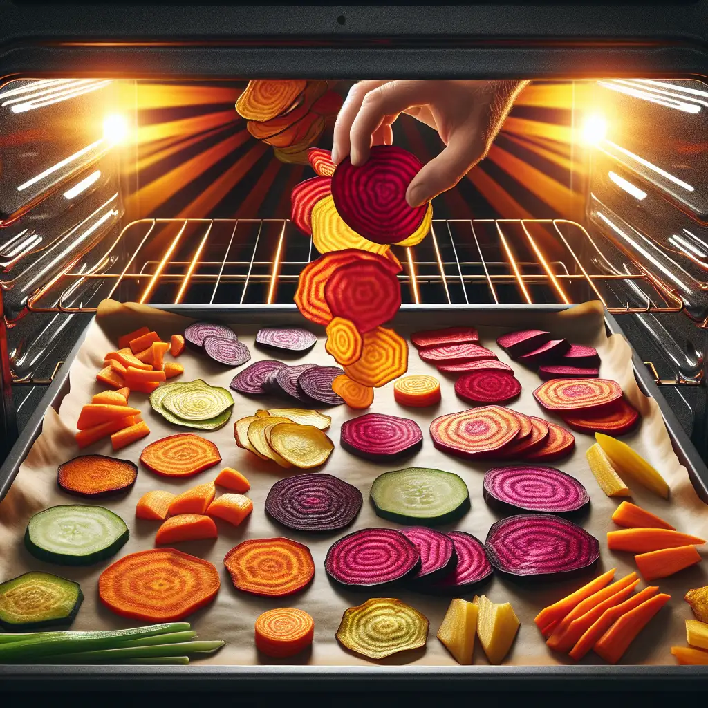Hoe bak je groentechips krokant in de oven?