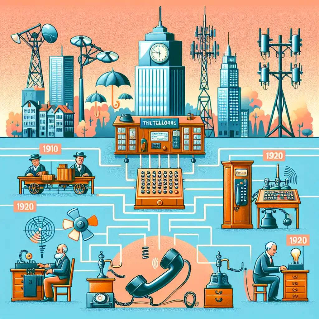 Hoe beïnvloedde het Bell System de groei van telefonienetwerken?