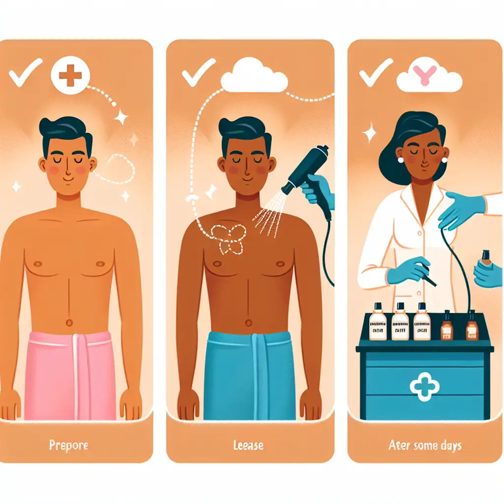 Hoe lang blijft spraytan zitten?