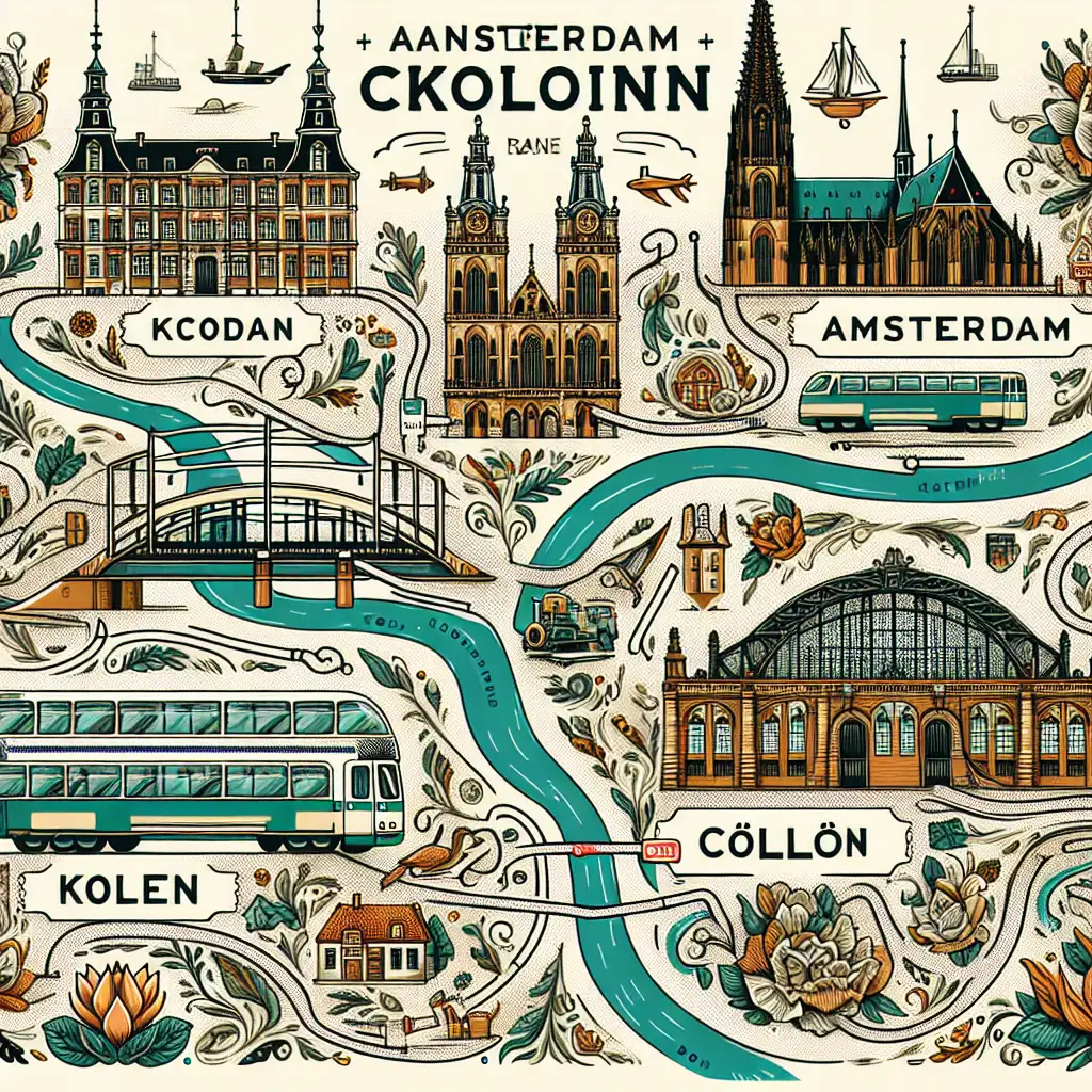 Hoe lang is het vanaf Amsterdam met de bus of trein naar Keulen? Ontdek het hier!