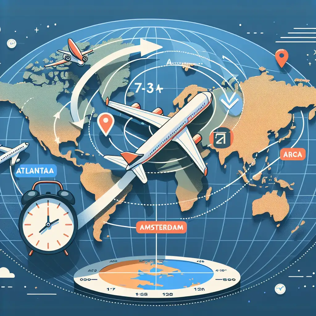 Hoe lang vlieg je van Amsterdam naar Hartsfield–Jackson Atlanta International Airport (ATL)? Ontdek het hier!