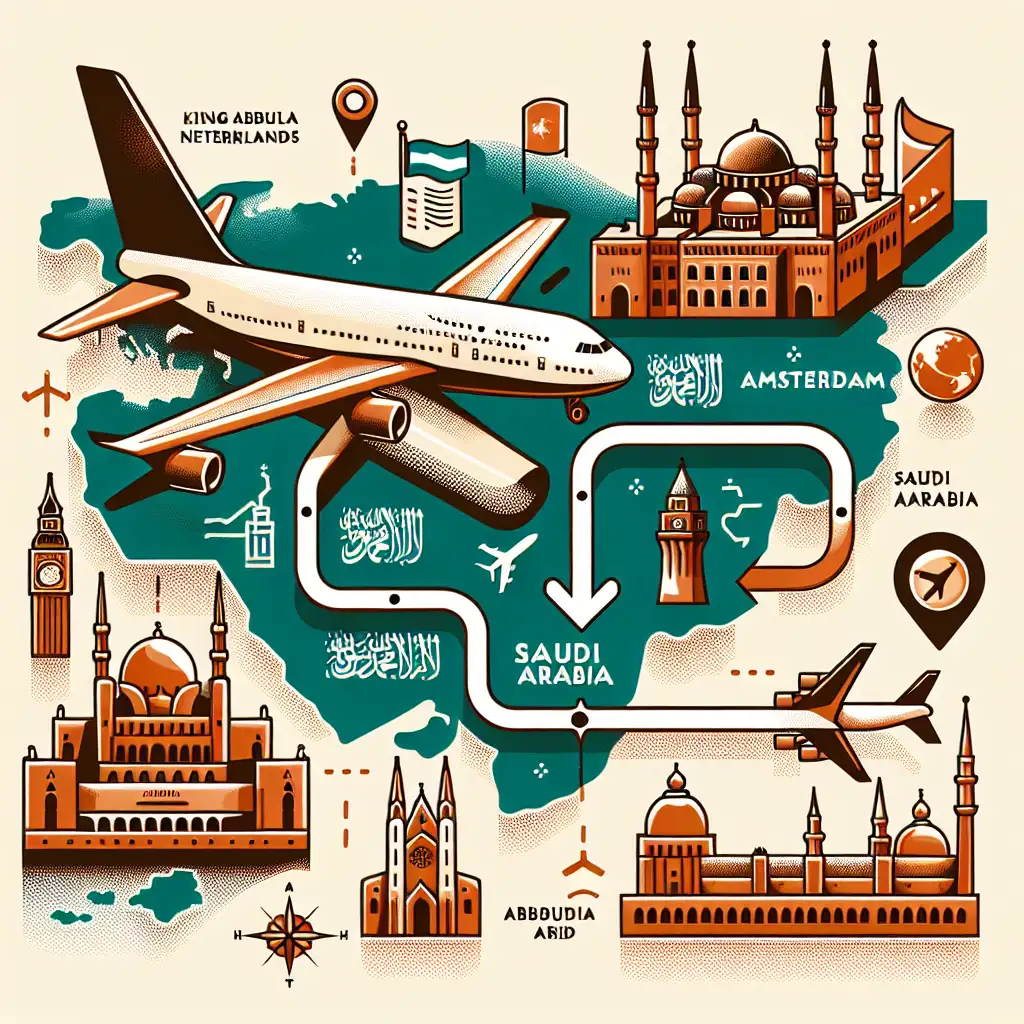 Hoe lang vlieg je van Amsterdam naar King Abdulaziz International Airport (JED)? Ontdek de reistijd!