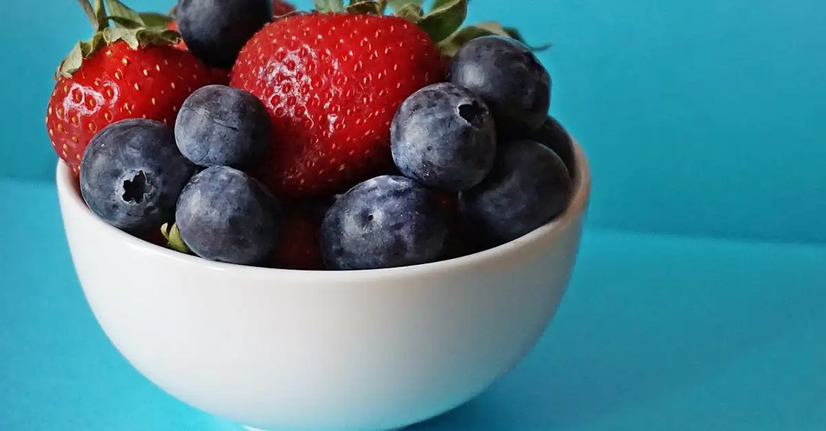Is het gezond om een hele bak aardbeien te eten?