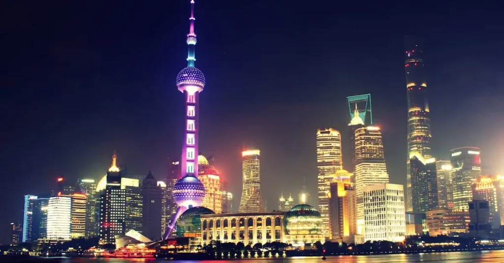 Waar bevindt het Shanghai World Financial Center zich?