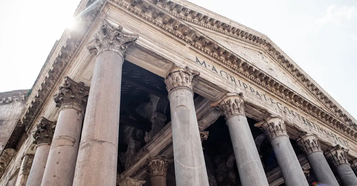 Waar bevond zich de hoofdingang van een Romeins legerkamp?