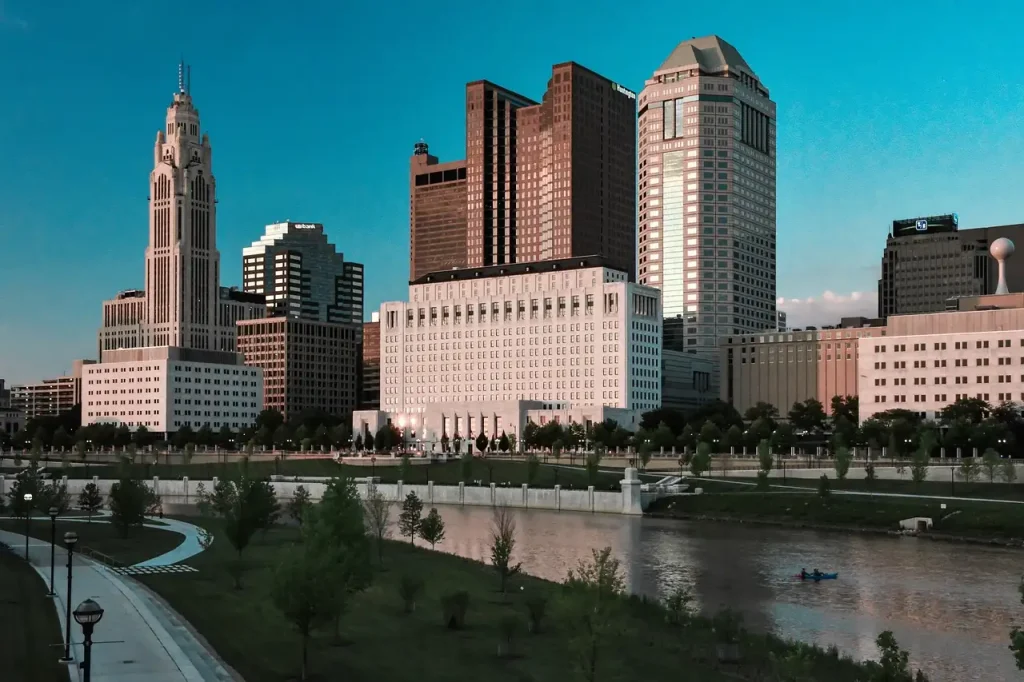 Wat is de hoofdstad van Ohio en waarom juist die stad?