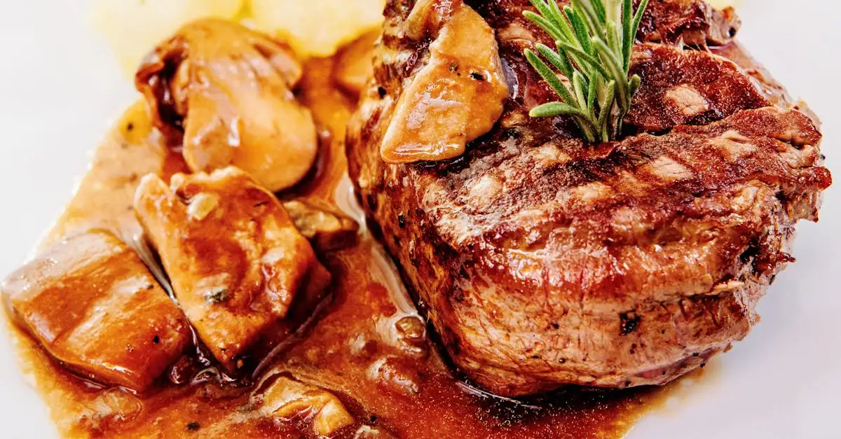 Welk vlees bij champignonsaus? Heerlijke combinaties en tips!