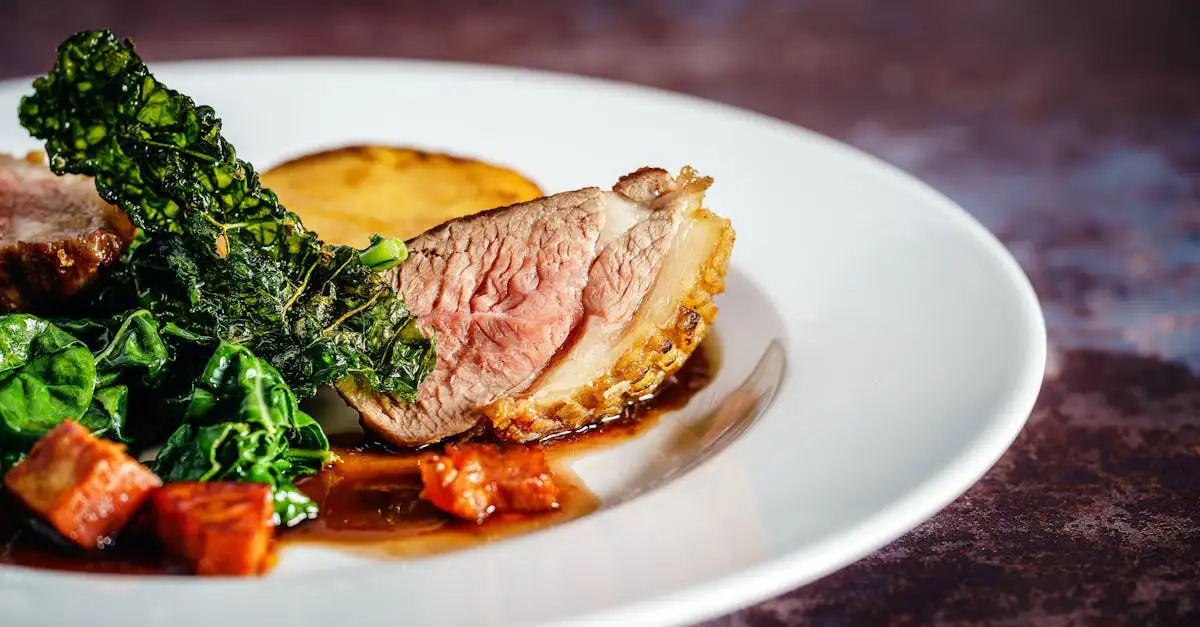 Welke groenten serveren bij eend? Ontdek smakelijke combinaties!
