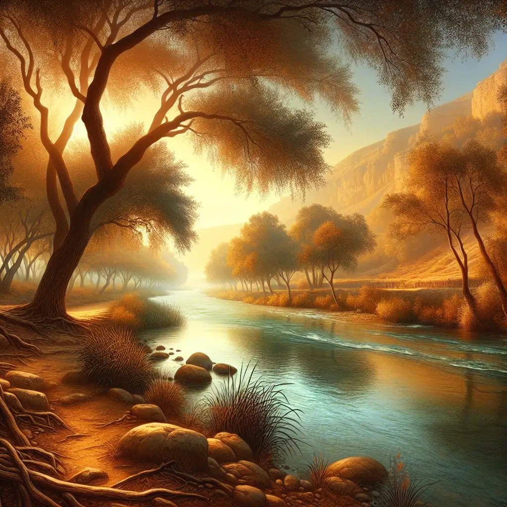 Welke rivier vormt de grens tussen Israël en Jordanië?
