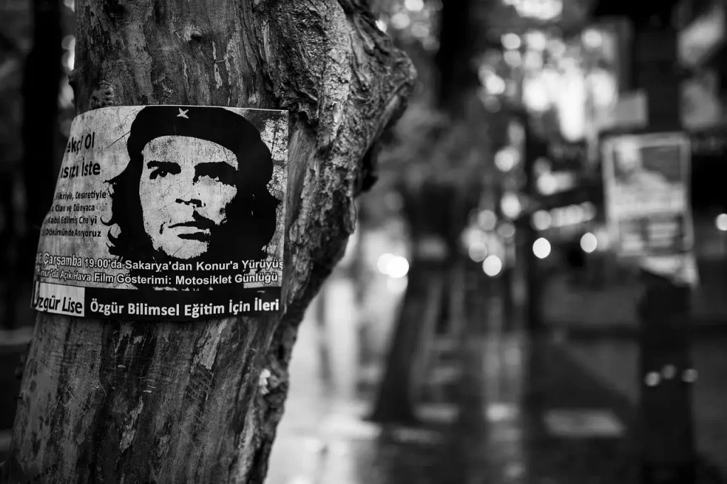 Wie was de guerrillaleider van Castro en Che Guevara?