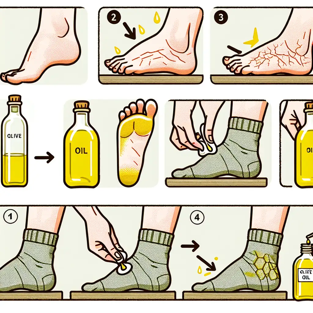Hoe behandel je droge hielen met olijfolie? Tips en tricks!