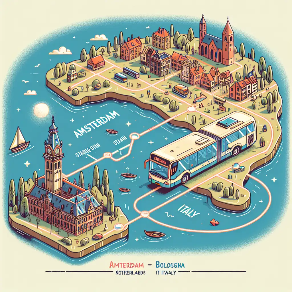 Hoe lang is het vanaf Amsterdam met de bus of trein naar Bologna? Ontdek het hier!