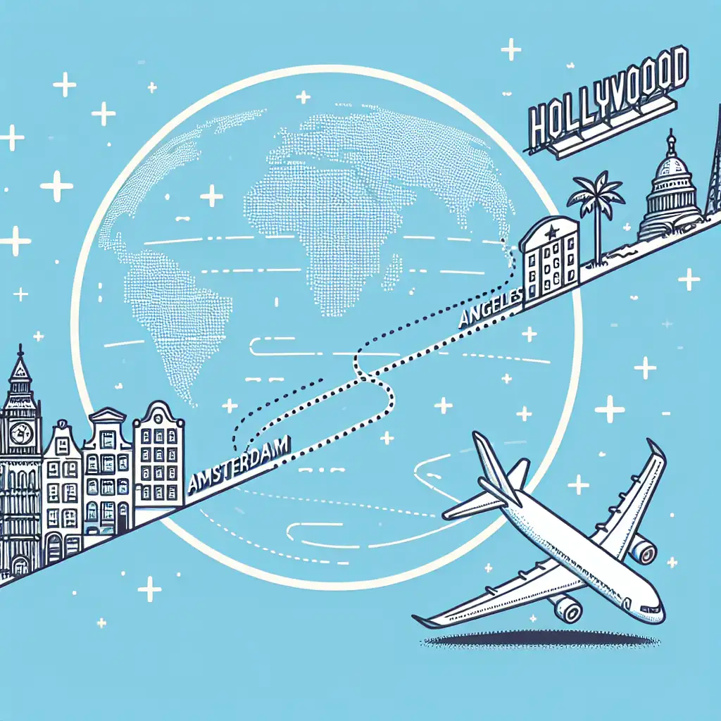 Hoe lang vlieg je van Amsterdam naar Los Angeles? Ontdek het hier!