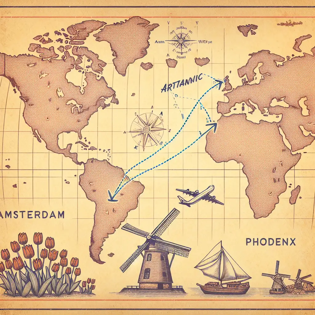 Hoe lang vlieg je van Amsterdam naar Phoenix? Ontdek hier!