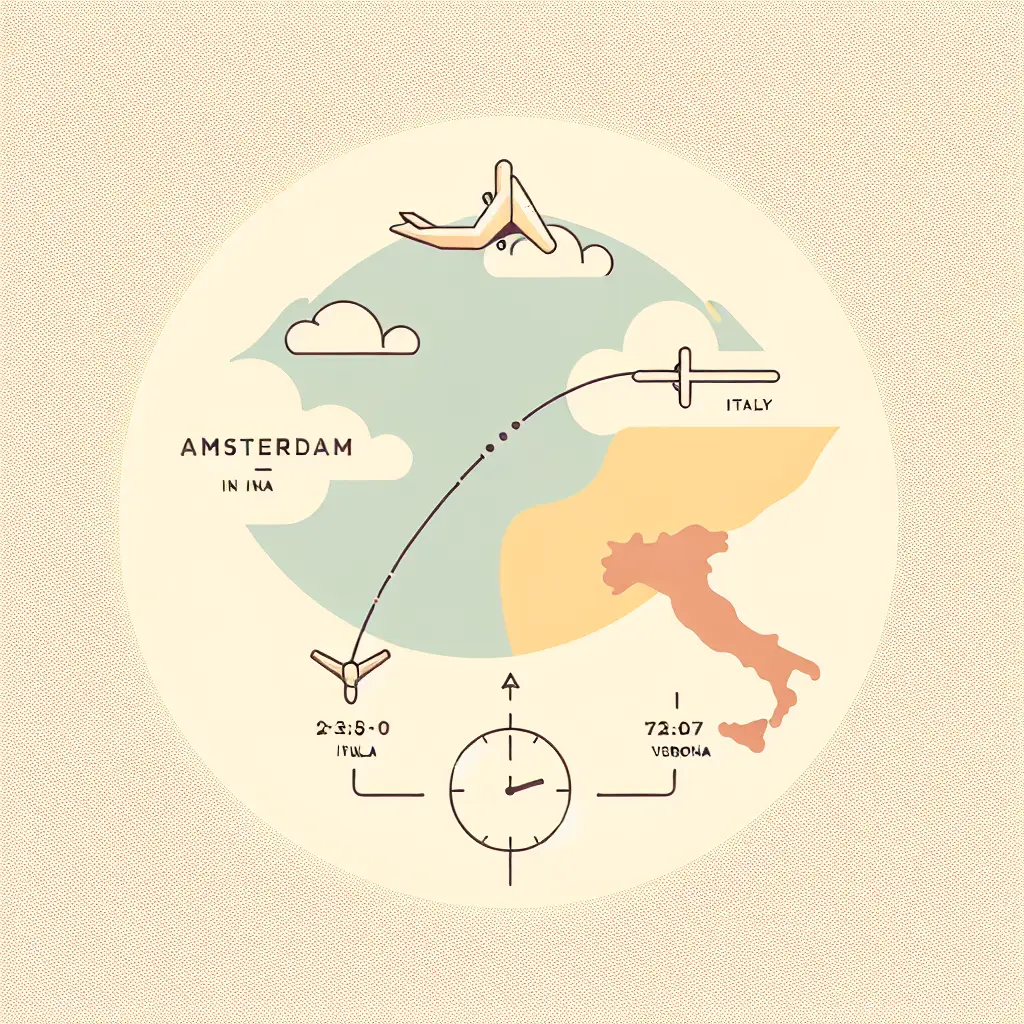 Hoe lang vlieg je van Amsterdam naar Verona? Ontdek het hier!