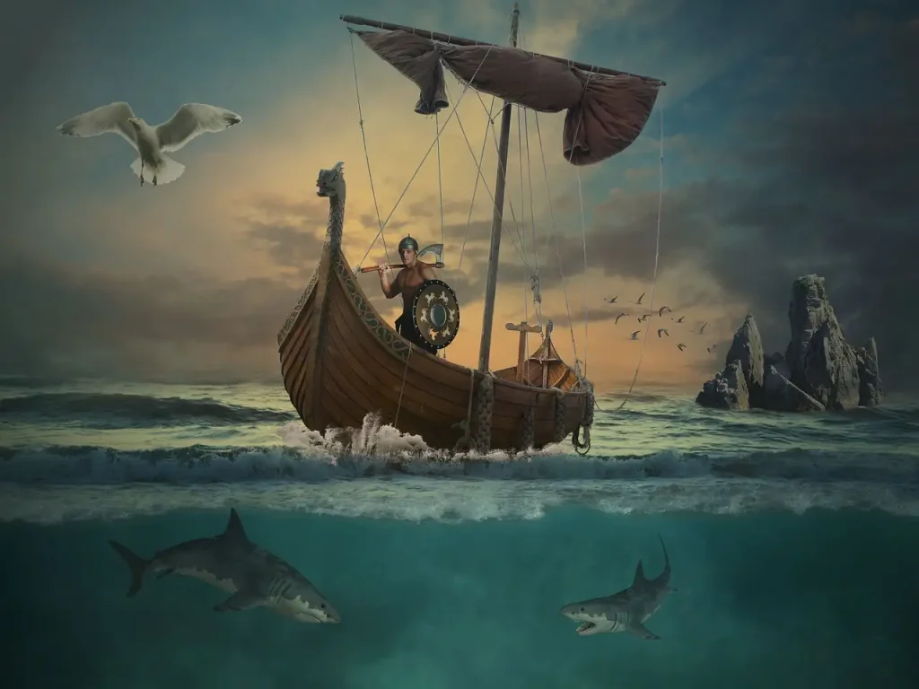 Hoe verkregen de Vikingen hun voedsel en eten?
