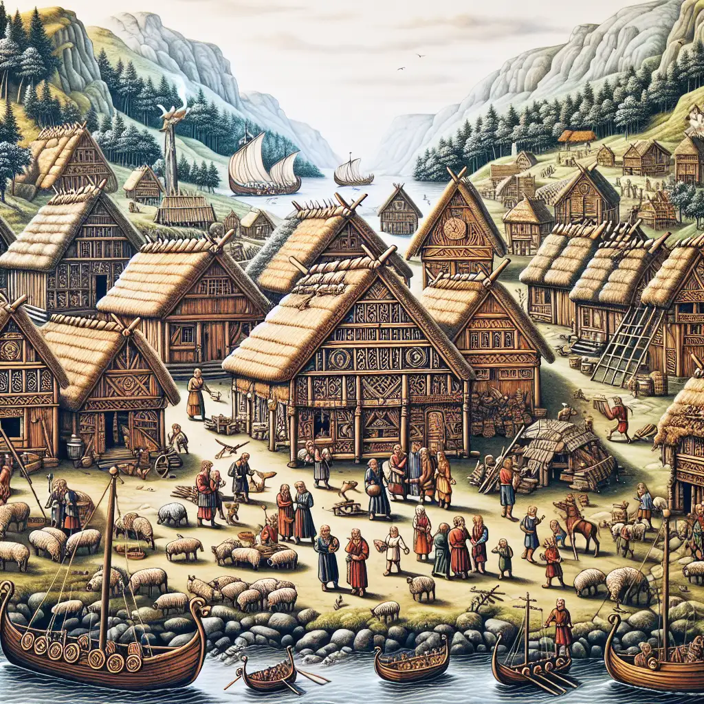 Hoe zagen Vikingdorpen eruit in de Middeleeuwen?