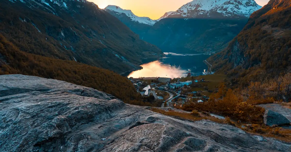 Waar bewonder je de fjorden van Geiranger in Noorwegen?