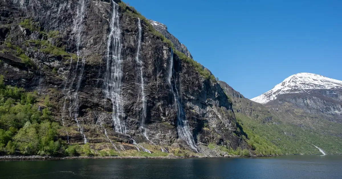 Waar bewonder je de fjorden van Geiranger in Noorwegen?