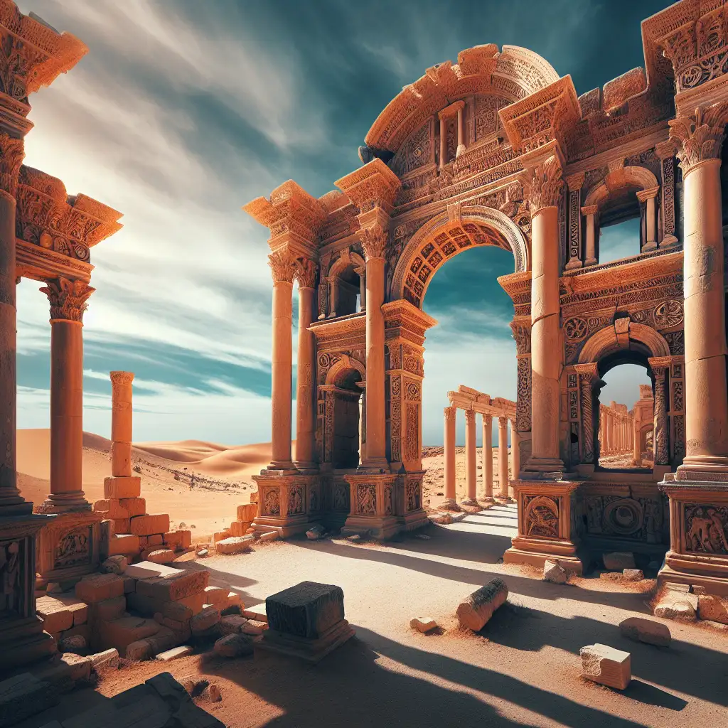 Waarom zijn de ruïnes van Leptis Magna in Libië bijzonder?