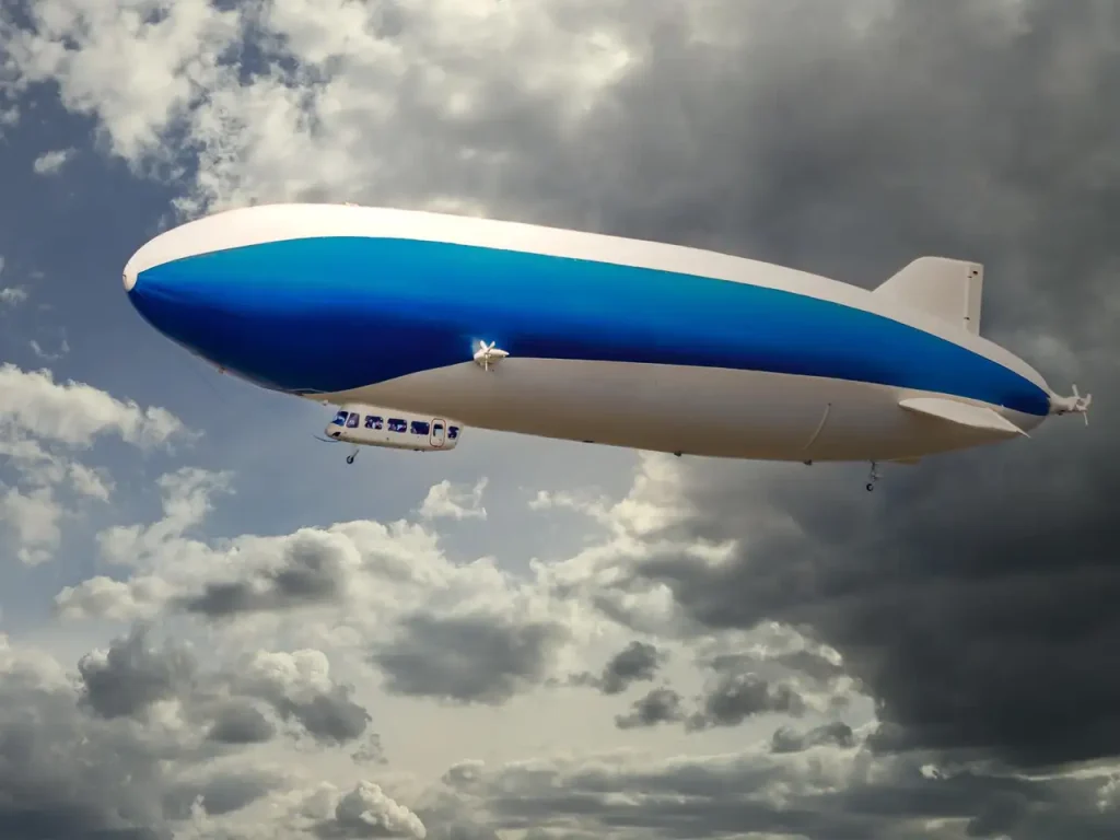 Waren zeppelins populair voor passagiersvluchten in de jaren '20?