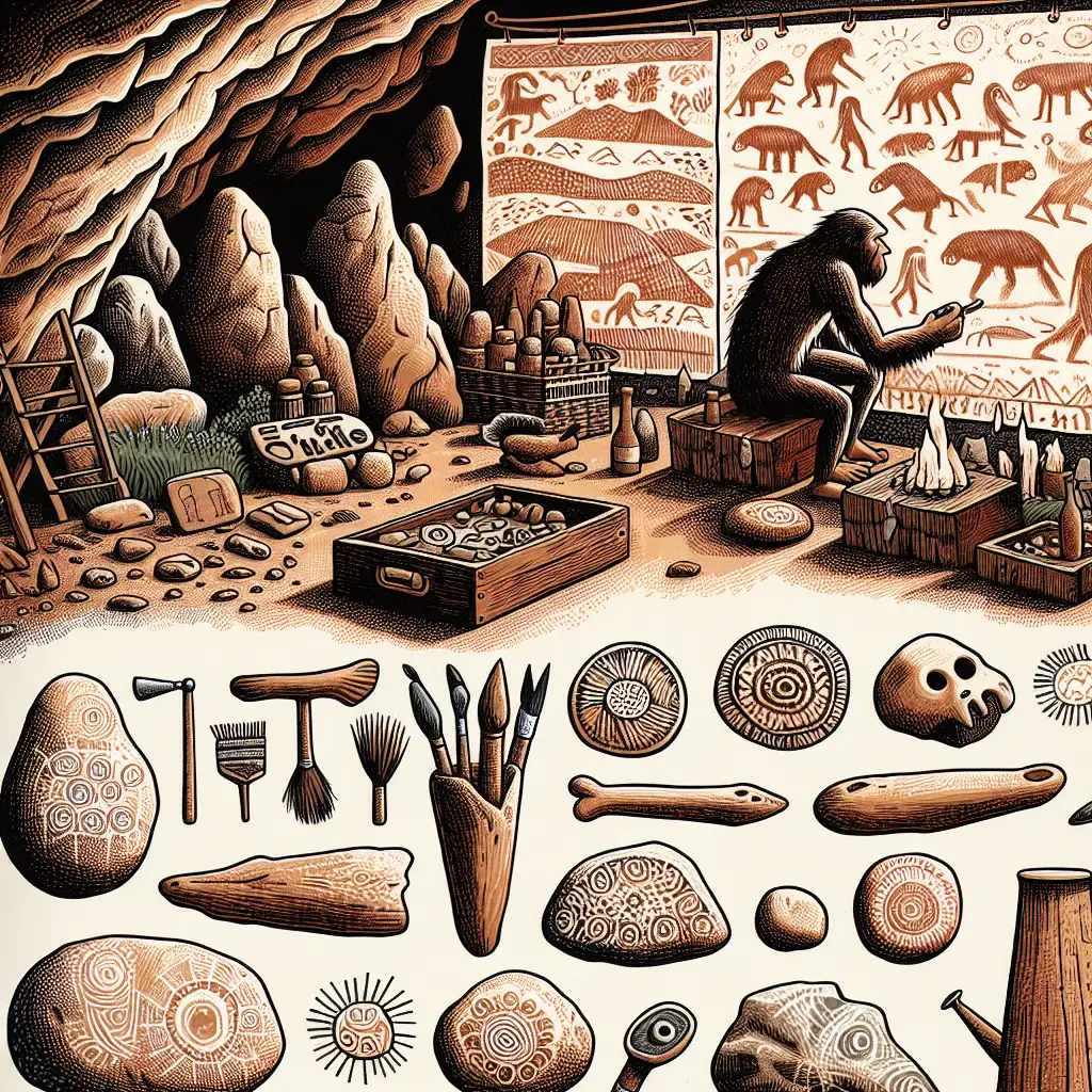 Wat betekenen gegraveerde objecten en grottekeningen van Neanderthalers?