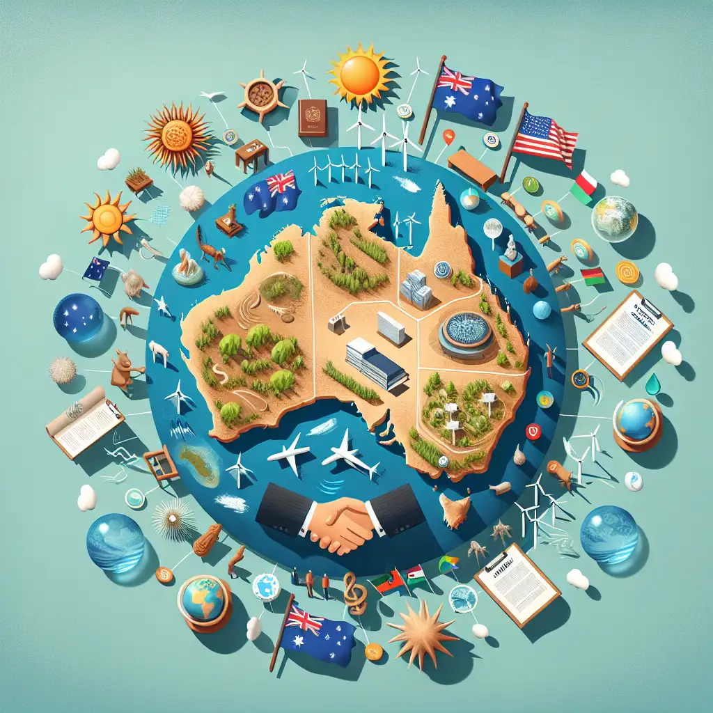 Wat is Australië's rol in internationale klimaatverdragen?
