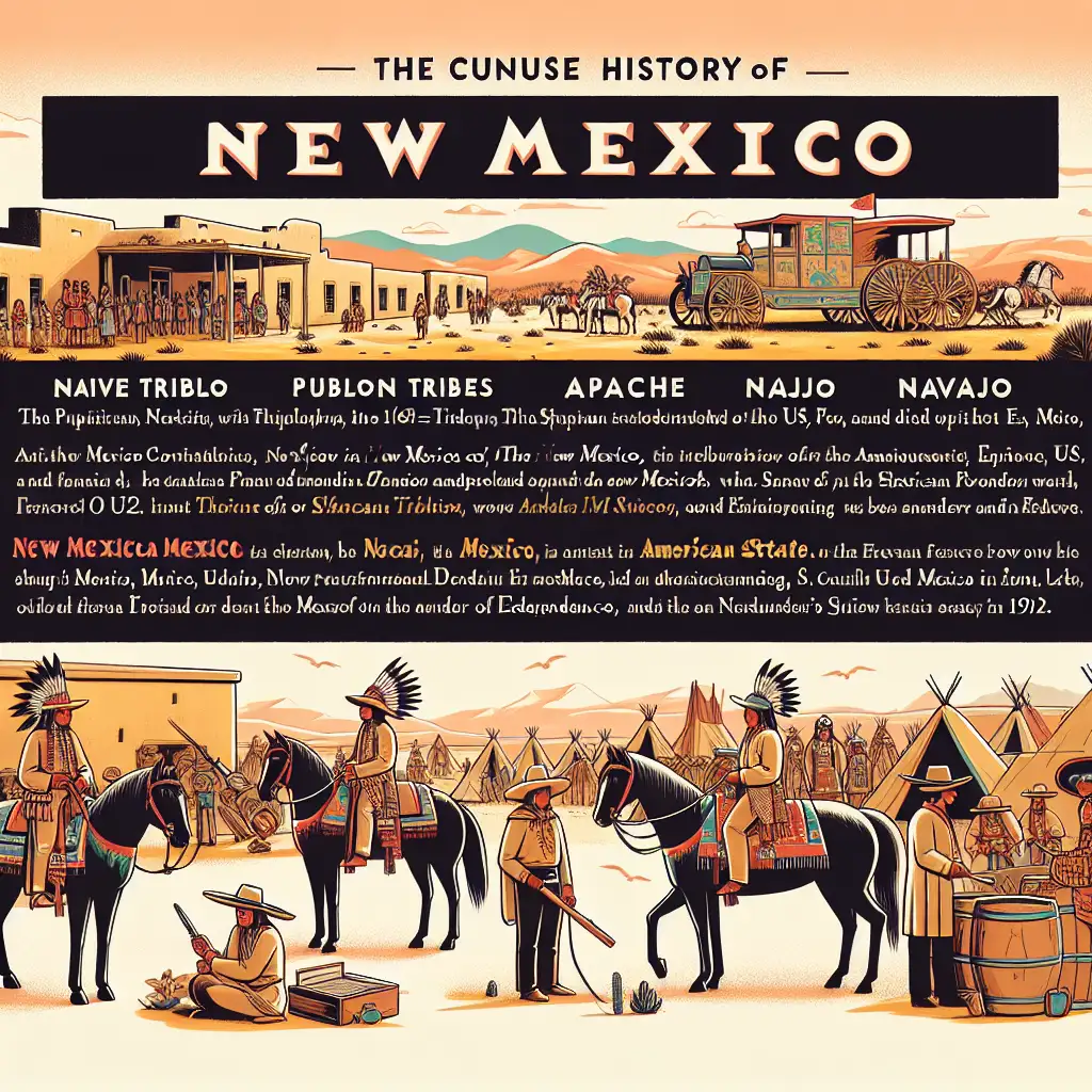 Wat is de beknopte geschiedenis van New Mexico?