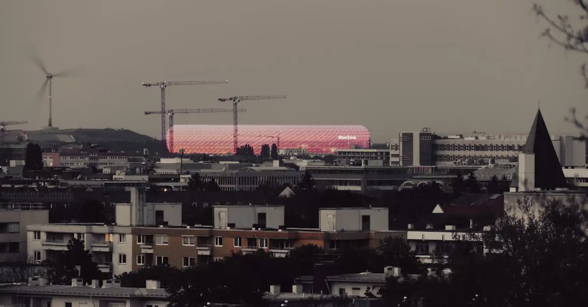 Wat is de naam van het stadion van Bayern München?