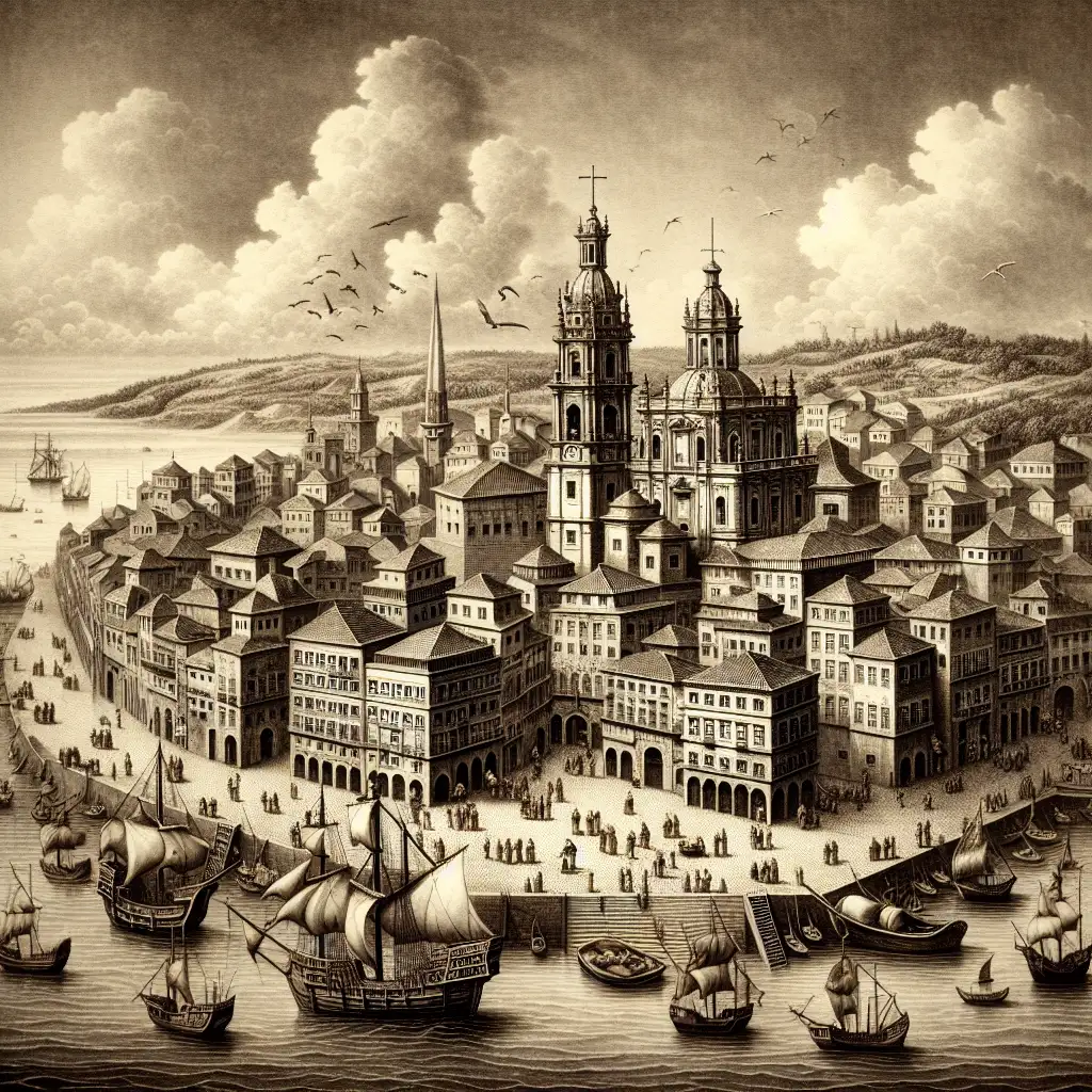 Welke Portugese stad was het centrum van ontdekkingsreizen?