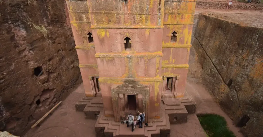 Welke regio in Ethiopië heeft oude christelijke kerken?