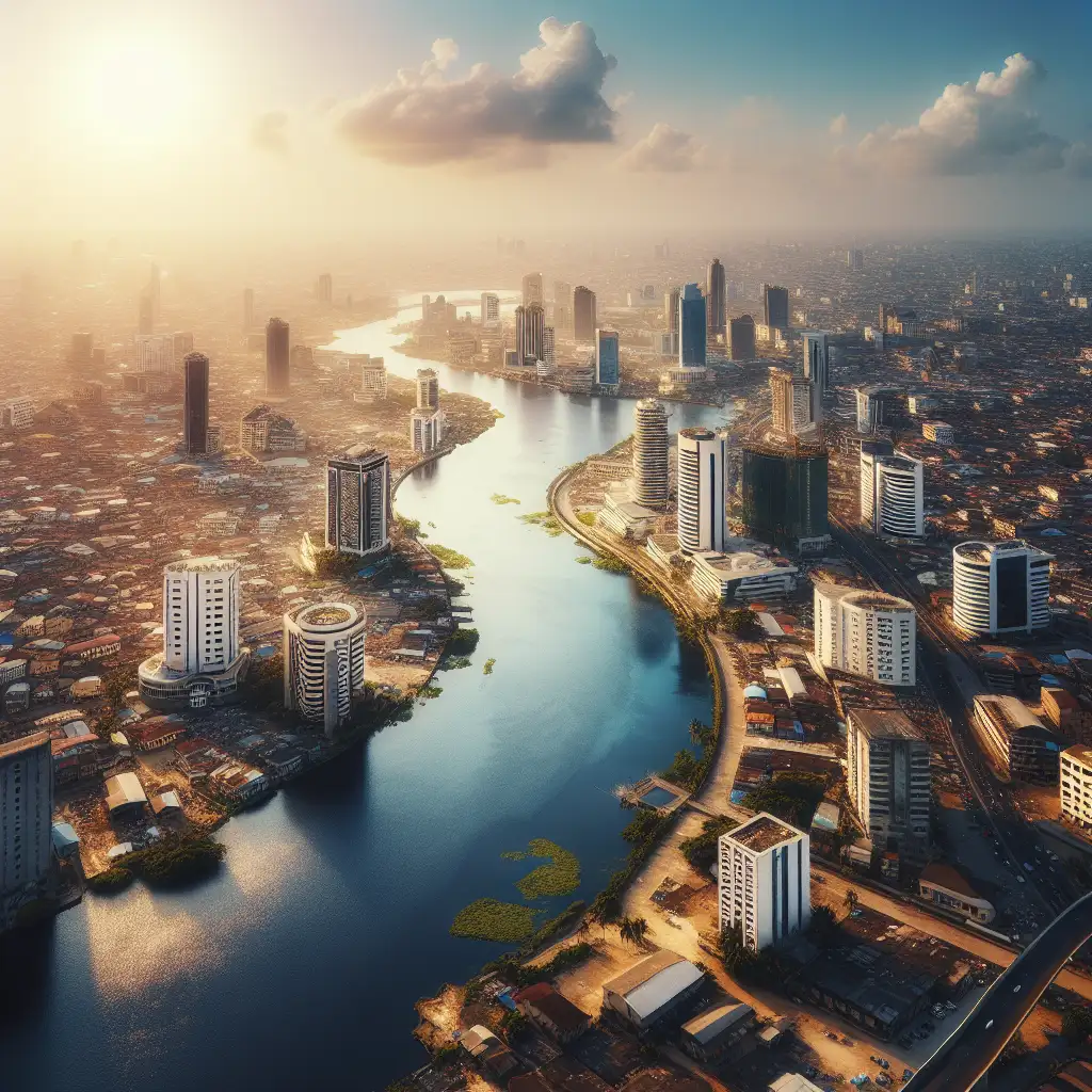 Welke rivier stroomt door Lagos, de Niger of een andere?