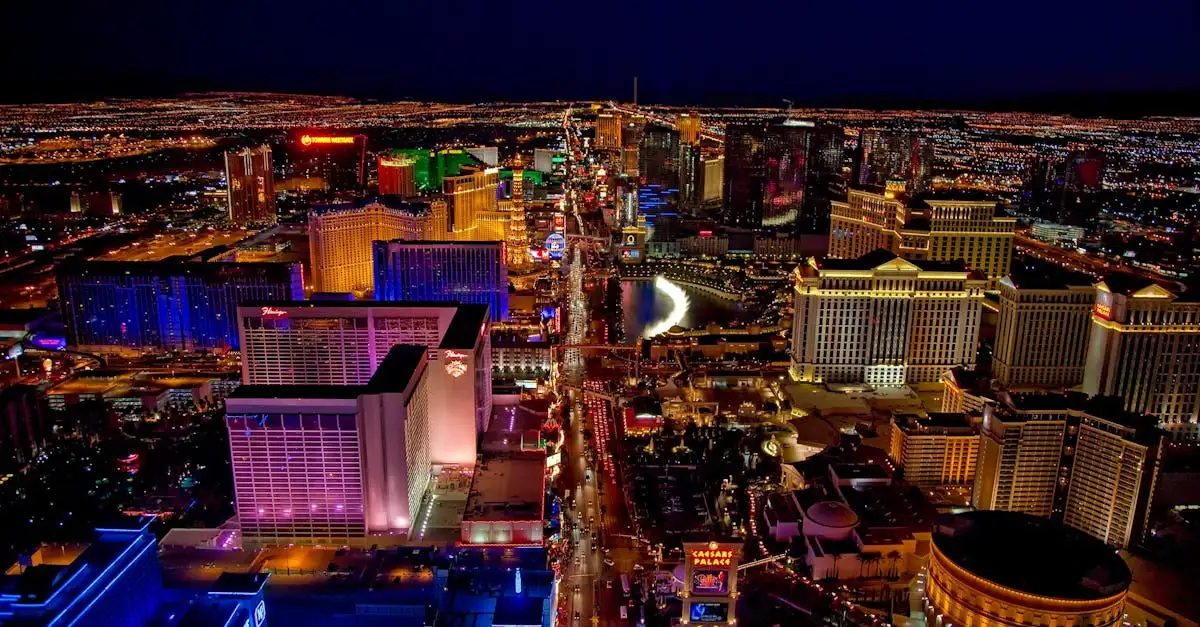 Welke stad heeft de beroemde Las Vegas Strip?