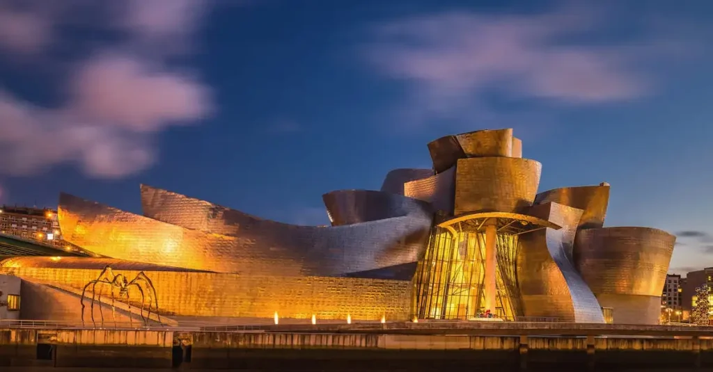 Welke stad in Spanje heeft het beroemde Guggenheim Museum?