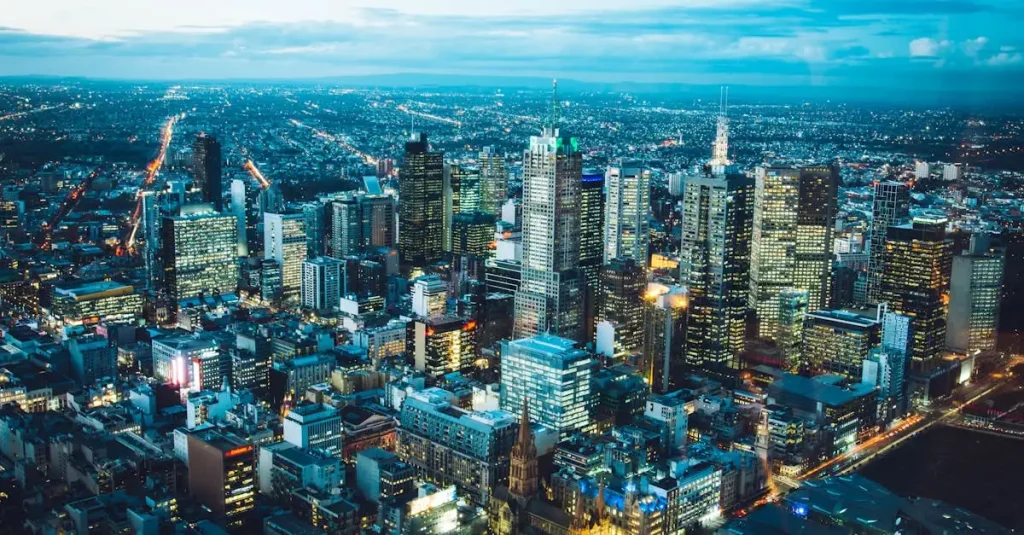 Welke stad is het grootste economische centrum van Australië?