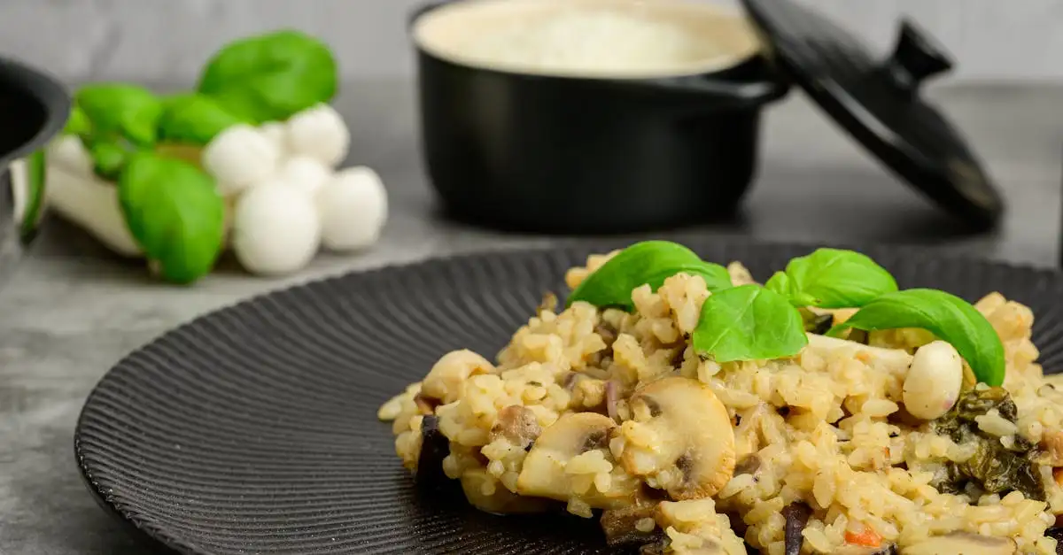 Welke wijn bij risotto met paddenstoelen? Ontdek de beste keuzes!
