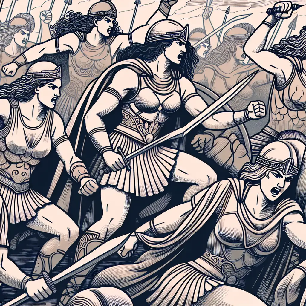 Wie waren de Amazonen en wat was hun rol in de geschiedenis?