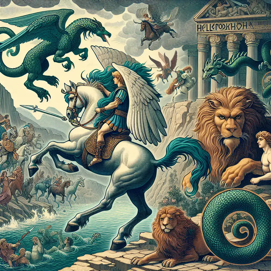 Wie was Bellerophon en wat is zijn verhaal?