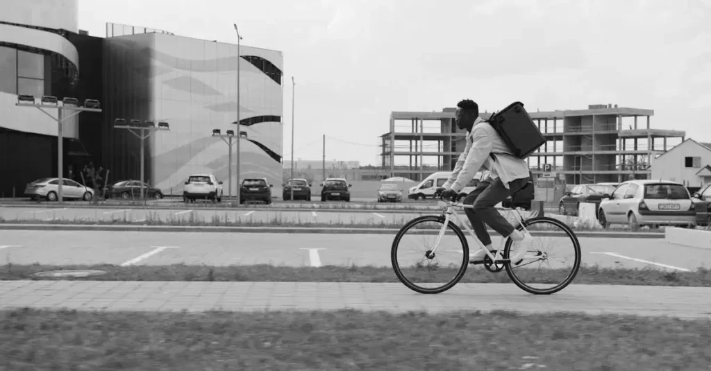 Zijn fietsen in de stad efficiënter dan auto's?