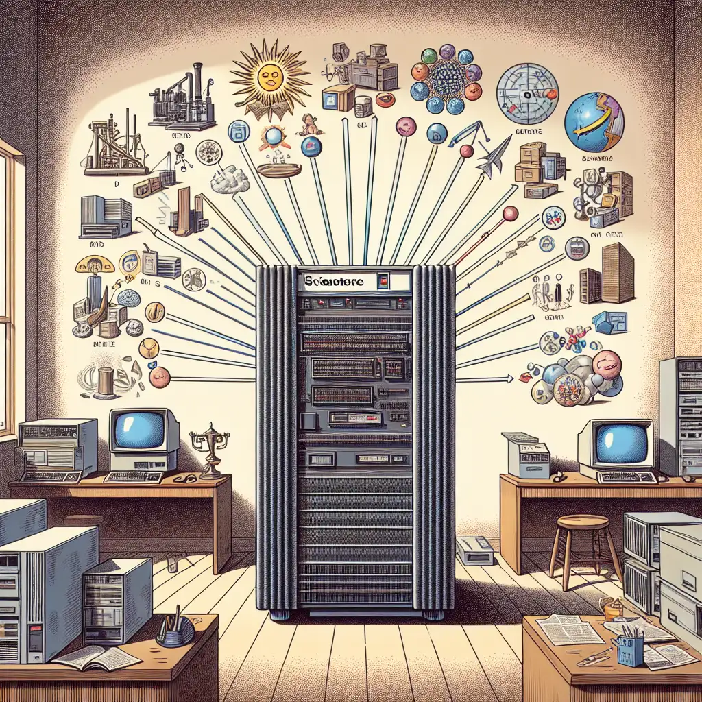 Hoe beïnvloedden mainframes zakelijke en wetenschappelijke toepassingen?