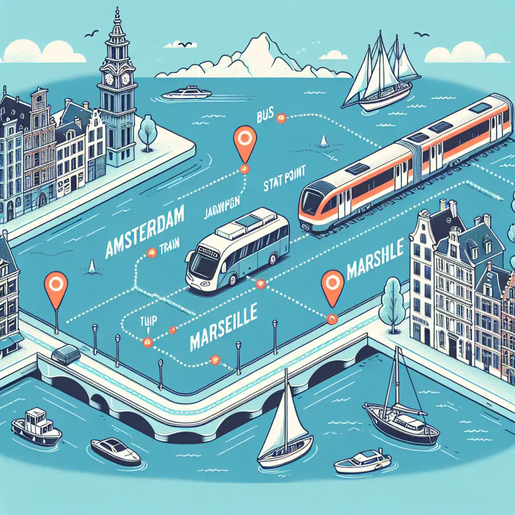Hoe lang is het vanaf Amsterdam met de bus of trein naar Marseille? Ontdek het hier!
