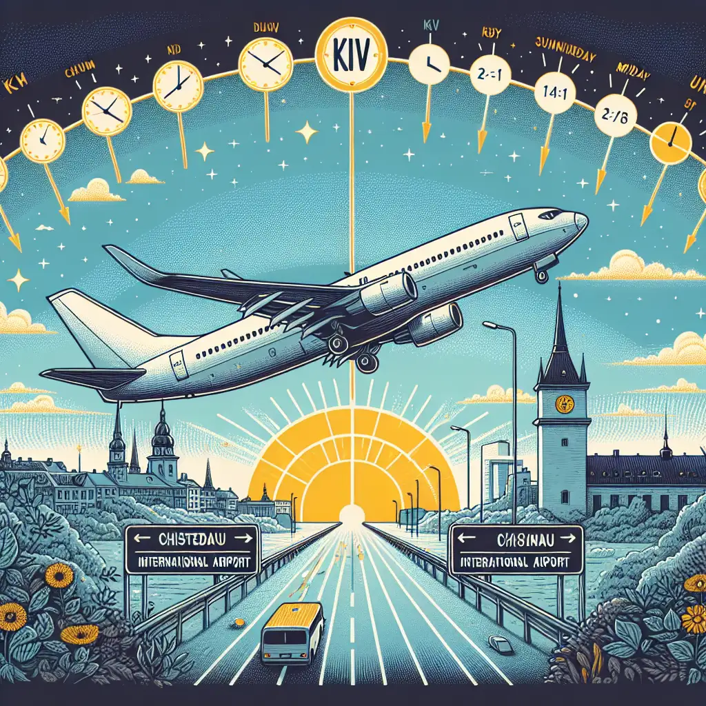 Hoe lang vlieg je van Amsterdam naar Chisinau International Airport (KIV)? Ontdek het hier!