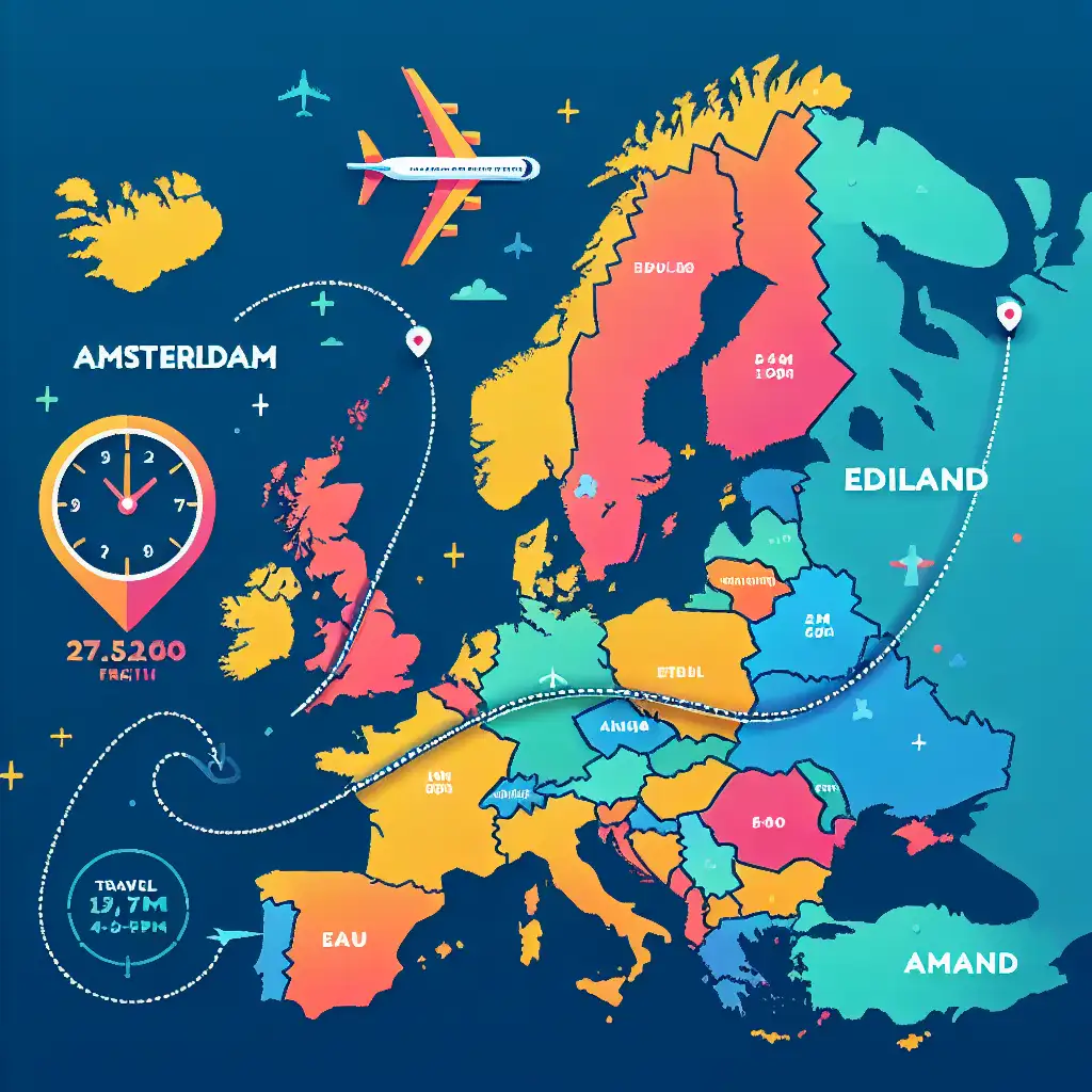 Hoe lang vlieg je van Amsterdam naar Edinburgh? Ontdek het hier!