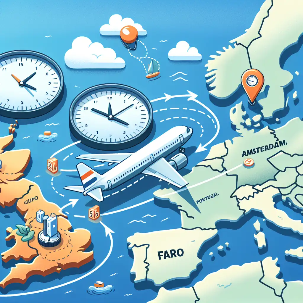 Hoe lang vlieg je van Amsterdam naar Faro? Ontdek de reistijd!