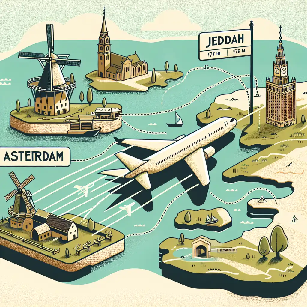 Hoe lang vlieg je van Amsterdam naar Jeddah? Ontdek het hier!